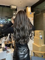 ラフ(LAFF)&nbsp;#黒髪#ボブルフ#ネビージュ#小顔#ワンレン