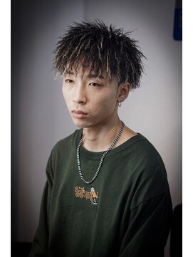 プロショップウェーブ(PRO SHOP WAVE) ツイストパーマ×ハイライト