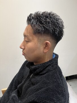 エクファフォーメン(EX-FA FOR MEN) ベリーショートパーマスタイル