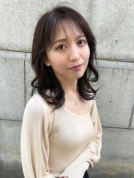 レスピア 銀座中央通り店(Respia) 王道ゆるふわ大人セミディ【銀座/有楽町】30代40代50代