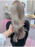 ダブルカラーベージュカラーケアブリーチハイトーンカラー韓国
