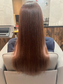 エモ(emo)の写真/〈甲子園口徒歩5分〉乾燥やカラーのダメージでお悩みの方、髪の内部へ潤いを閉じ込め、ダメージ補修。