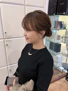 コワファースト  させぼ五番街店(COIFF1RST) 大人シニヨン☆