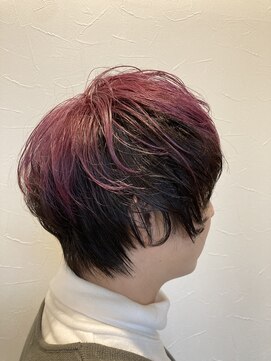 ムースヘアー(Muus hair) ショート×アンブレラカラー