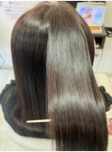 髪質改善ストレートヘア
