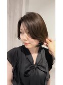 ベージュカラー/髪質改善/白髪ぼかし/ヘアセット/韓国/縮毛矯正