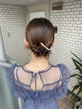 フェリーチェ(Felice) カチモリ 韓国ヘア タイトアレンジ 参列ヘア