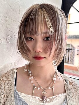 カムジーヘッド(COMEGHEAD) ダブルカラーベージュカラーケアブリーチハイトーンカラー韓国