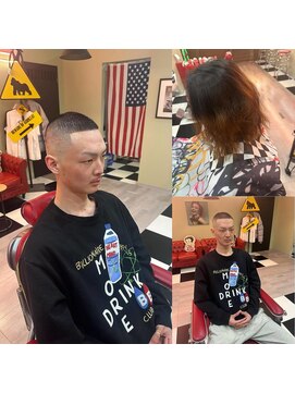 ゴリラ(GORILLA) -80's American barber shop-