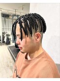 メンズ特殊エクステブレイズヘア兵庫神戸姫路岡山大阪HIRO