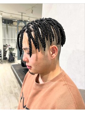 イト(ito) メンズ特殊エクステブレイズヘア兵庫神戸姫路岡山大阪HIRO