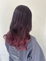 アップル(APPLE)&nbsp;ボルドー☆グラデーション