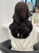 ベレーザシェルト(Beleza scelto)&nbsp;10758髪質改善ワンホンヘアグレージュ韓国風巻きレイヤーカット