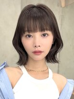 ハローバイシー 仙台(Hello by Sea)&nbsp;ワンレン×ネビージュ[ボブルフ/黒髪/小顔]