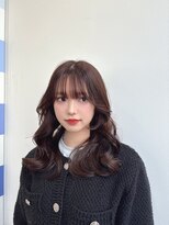 ラフィット 香椎(lafit)&nbsp;韓国ヘアチョコレートブラウン髪質改善ヨシンモリ小顔周りバング