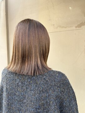 ココカラヘアー ニコ(cococara hair nico) 髪質改善ストレート/ミディアムボブ/艶髪/髪質改善シロップ