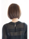 say.重政軽めボブ菱形メルティカラー似合わせカット