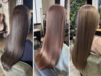 ノア(no_a)の写真/【四条烏丸】エイジング毛もお任せ！オーダーメイドTrで髪質にあわせて調合し気になる髪のお悩みを解消！
