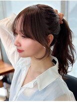 アリスバイアフロート 自由が丘(ALICe by AFLOAT) 結んでも可愛いお顔周り/おくれ毛カット【自由が丘】