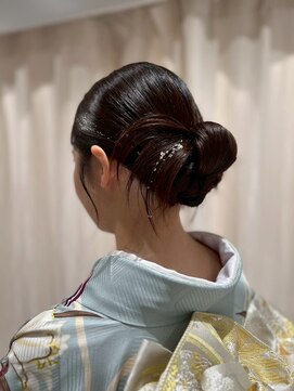 ルミュドゥプレシャス(LEMIEUX de precious) 着物カチモリヘアスタイル