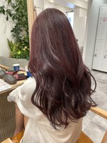 シアン 立川店(Shian)&nbsp;コテ巻き×ピンクブラウン