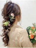 ヘアアレンジもLOAOLにお任せください♪