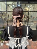 お呼ばれヘアセット