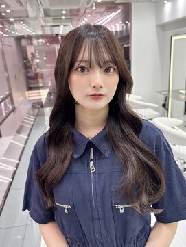 ラルム 新宿(LARME SHINJUKU) 韓国風ヘア/くびれ/ヨシンモリ/チェリーブラウン髪質改善/西新宿
