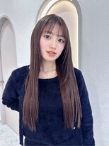 アンククロス 青山店(ANKH CROSS) 透明感ミルクティーグレージュ/ストレート/髪質改善