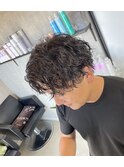 スパイラルパーマ