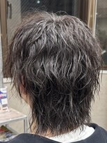ハッシュタグネイビー 仙台駅前店(#NAVY) 波巻きウルフツイスパウルフ仙台美容室シャドウパーマ仙台波巻き
