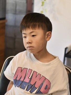 リム メンズヘア(LIM men's hair) 秋髪男の子キッズマッシュ【キッズカット/メンズ/倉敷/中島】