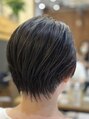 ヘアリゾート粋 リマ 銀座店(lima)&nbsp;ハンサムショートにクールなカラーながらも女性らしさを表現☆
