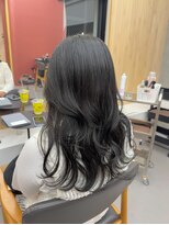 スト 静岡鷹匠(sto)&nbsp;ミディアムヘア/暗めカラー/グランマッシュ/静岡鷹匠