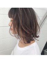 サン(SAN)&nbsp;ミディアムレイヤー/ハイライトピンクグレージュ