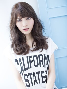 エイチバイシオミエイチ 神戸三宮(H by shiomi H) ラフなロングヘア×グレージュカラー