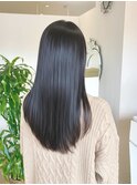 ナチュラル艶ストレート【河内花園駅】