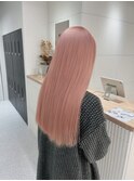 インナーカラー/トリートメント/デザインカラー/ペールピンク