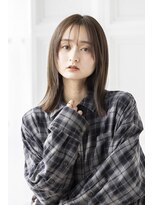 トティア 本通(Totia)&nbsp;【Totia本通】ミディアムストレート/アッシュベージュ