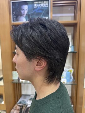 プランタンアヴェダ(printemps AVEDA) カットで魅せる ナチュラルセンターパート
