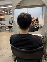 リラクオーレメンズ(LIRA CUORE men's) シャドウパーマ/メンズ縮毛矯正/毛流れセンターパート