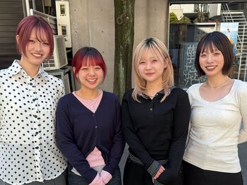 ナループロア ルームー(Nalu pu loa ROOMOO)の写真/トレンドに敏感で丁寧な似合わせカットが得意なスタイリストたち◎韓国っぽい雰囲気が好きな方にオススメ！