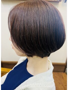 イノセント(innocent) ラベンダーアッシュ大人ショートボブ