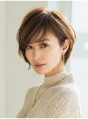 40代上品ハンサムショート