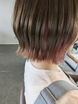 ヘアサロン フラット(Hair salon flat) インナー ペールピンク
