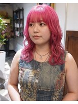 グッドフェローズ キタホリエ(GoodFellas kitahorie) 透明感のあるピンクカラー×レイヤースタイルハイトーン艶感
