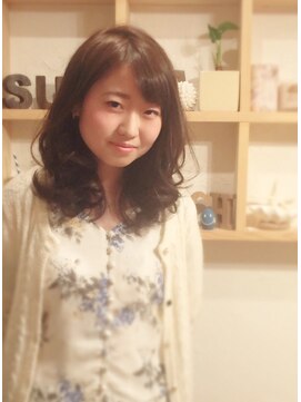 ヘアスピリッツアンクス(Hair Spirit anx) 初夏のゆるふわミディ