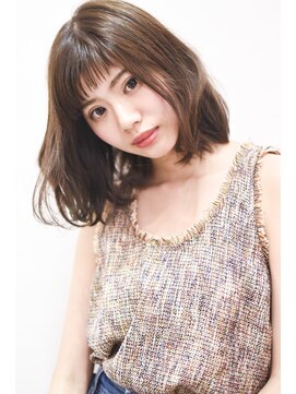 スノッブリコ(snob rico) [snob rico.] 前下がりボブ×アッシュベージュ［佐野友彦］