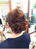 トップウェーブアップアレンジ【ヘアセット/立川/卒業式袴】