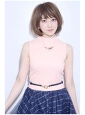 ふんわり可愛い愛されボブ